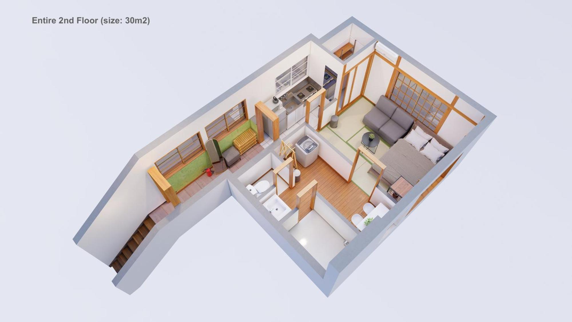 Apartamento 3 Bedrooms House In Food Heaven Area Tóquio