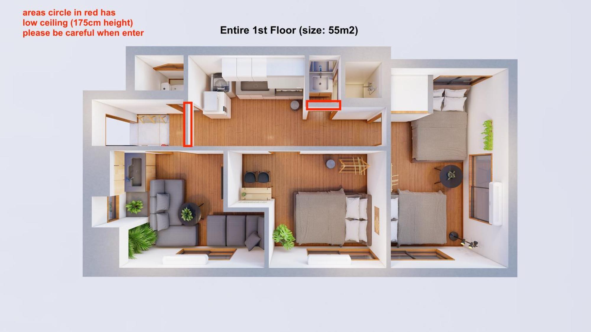 3 Bedrooms House In Food Heaven Area Apartamento